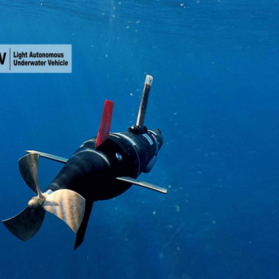 LAUV underwater